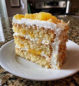 Hawaiian Wedding Cake With Whipped Cream Cheese Frosting Recipe