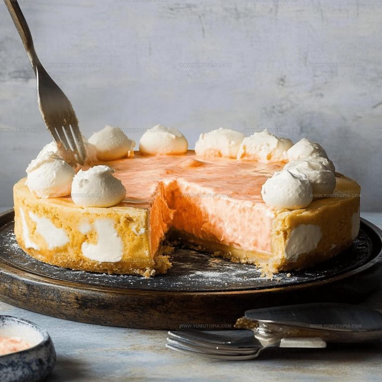 Bright Orange Creamsicle Cheesecake Recipe