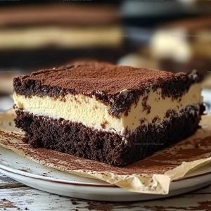Fudgy Tiramisu Brownies Recipe