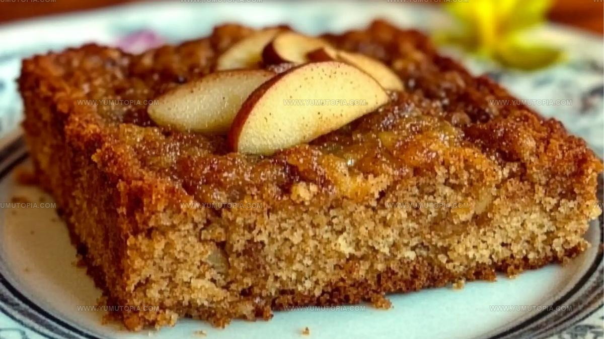 Apple Cinnamon Sheet Cake Recipe