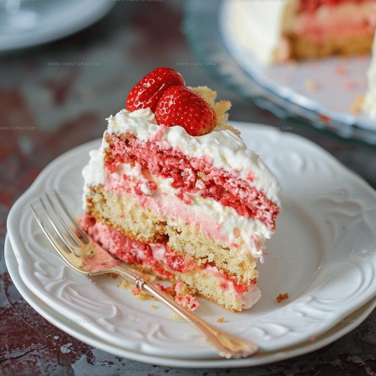 Strawberry Shortcake Cheesecake Cake Recipe