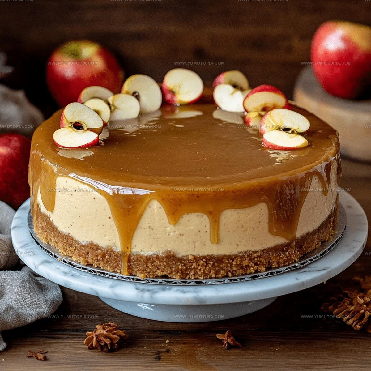 Fall-Inspired Apple Cider Cheesecake Recipe