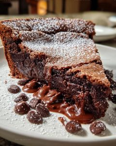 Gooey Center Brownie Pie Recipe