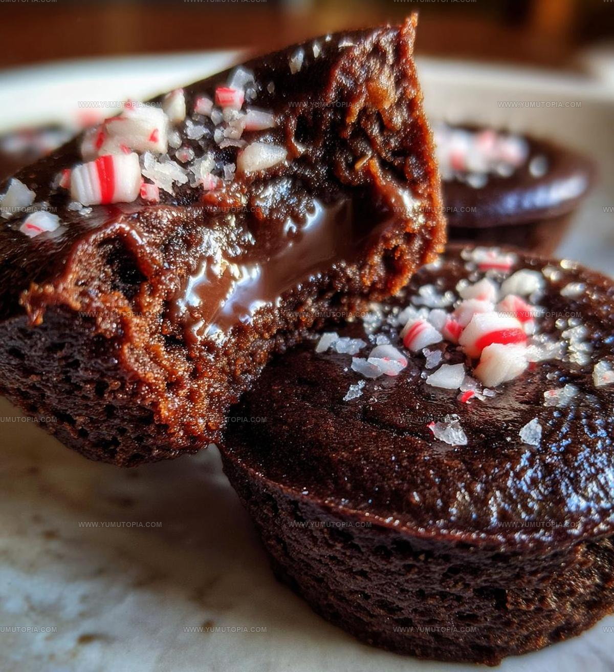 Chocolate Peppermint Cookie Cups Recipe