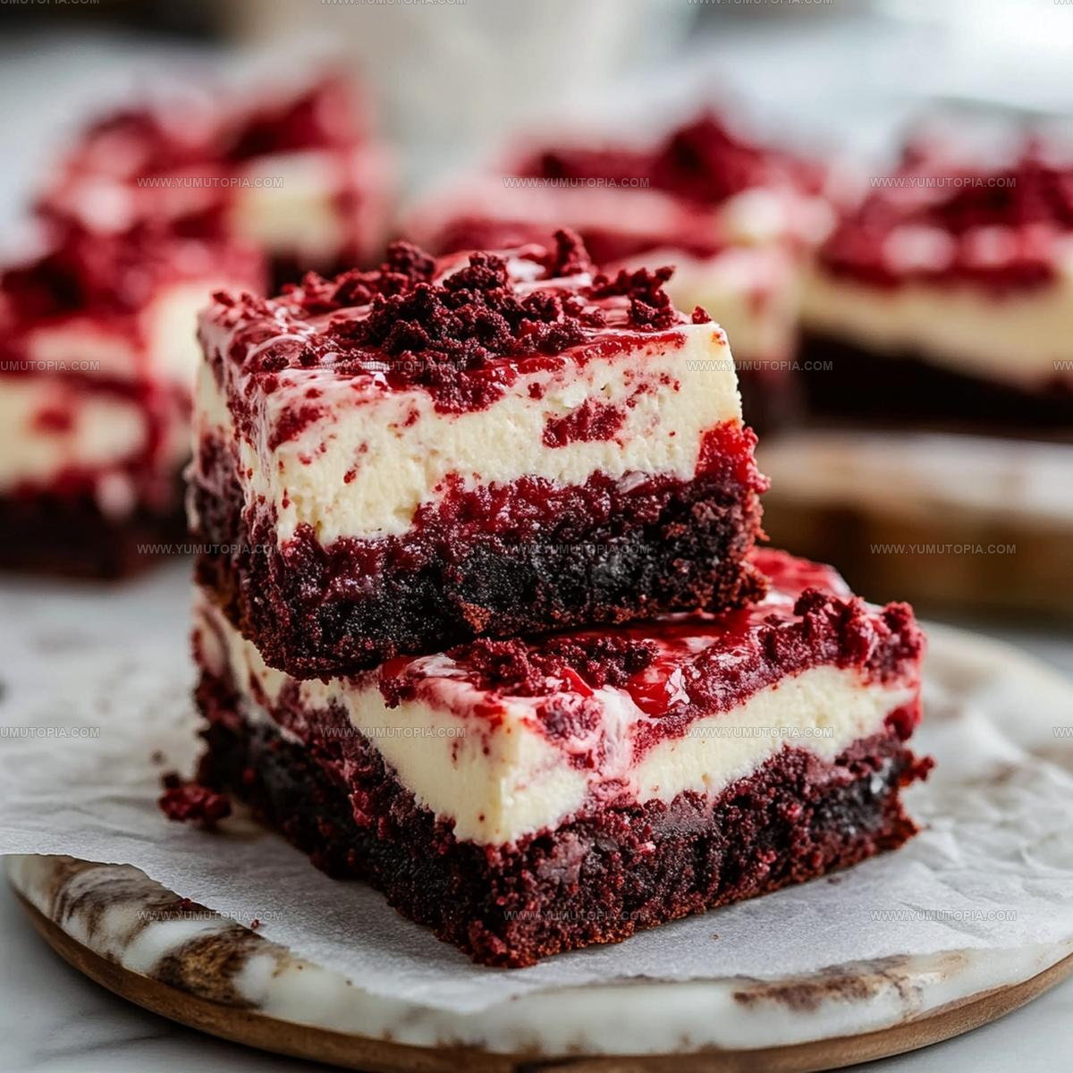 Red Velvet Cheesecake Brownies Recipe