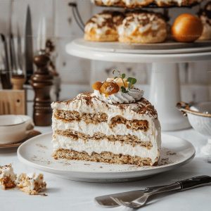 Sweet Caramel Crumble Cake Recipe