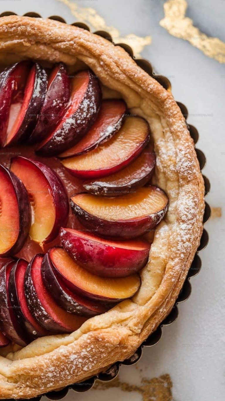 Plum and Almond Puff Pastry Recipe