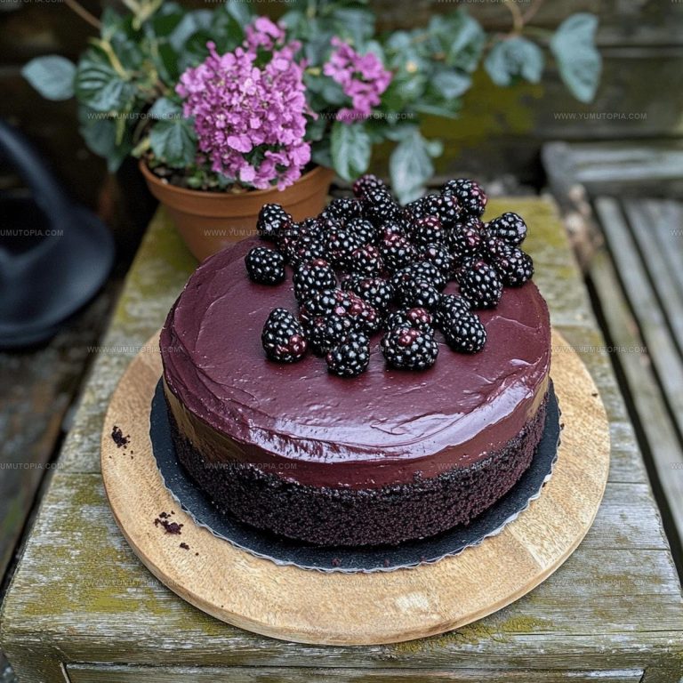 Blackberry Velvet Cake Recipe