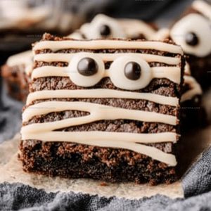 Mummy Brownies Recipe