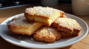 Three-Ingredient Shortbread Cookies Recipe