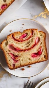 Cinnamon Swirl Rhubarb Bread Recipe