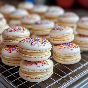 Birthday Cake Macarons Recipe