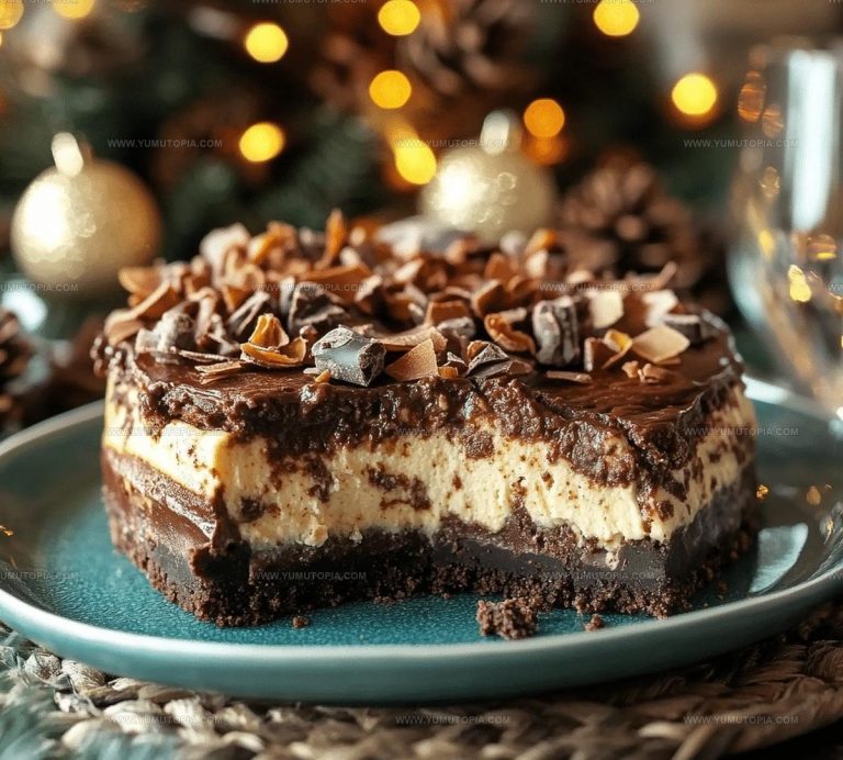 Rich German Chocolate Cheesecake Recipe