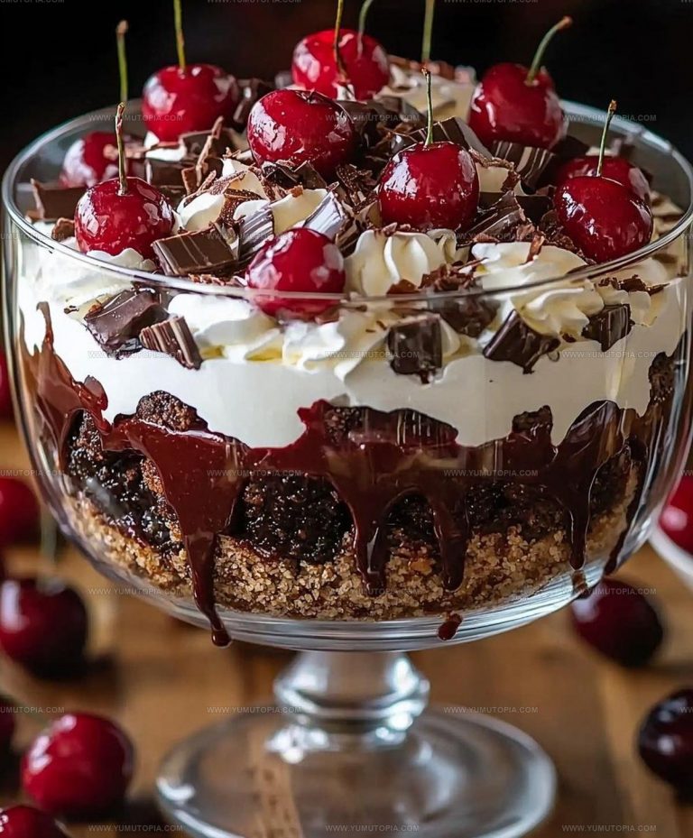 Classic Black Forest Trifle Recipe