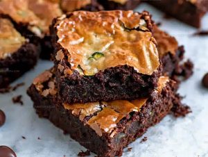Tangy Sourdough Brownies Recipe