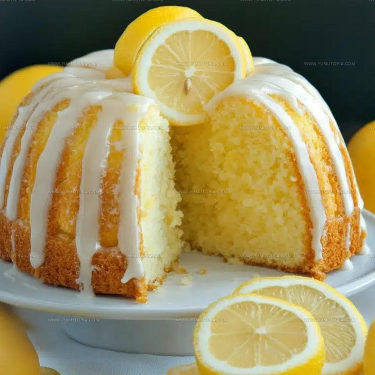 Italian Lemon Pound Cake Recipe