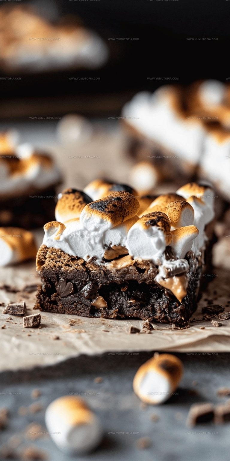 Smores Brownie Bars Recipe