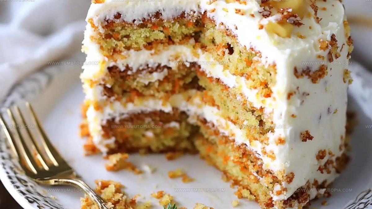 Pineapple-Moist Carrot Cake Recipe