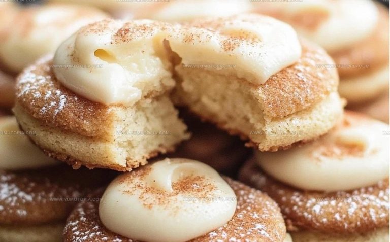 Eggnog Snickerdoodle Cookies Recipe