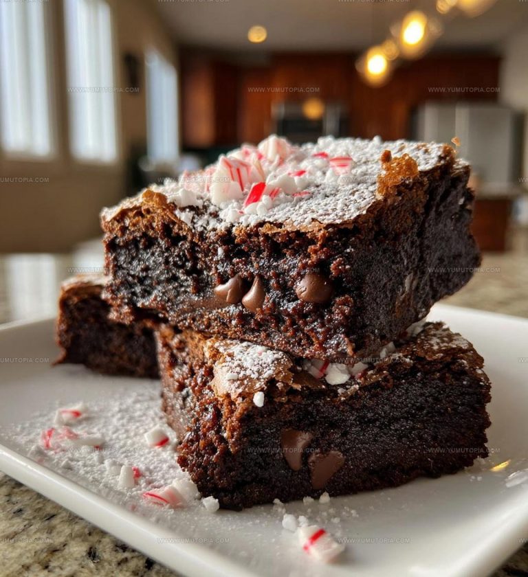 Fudgy Peppermint Brownies Recipe