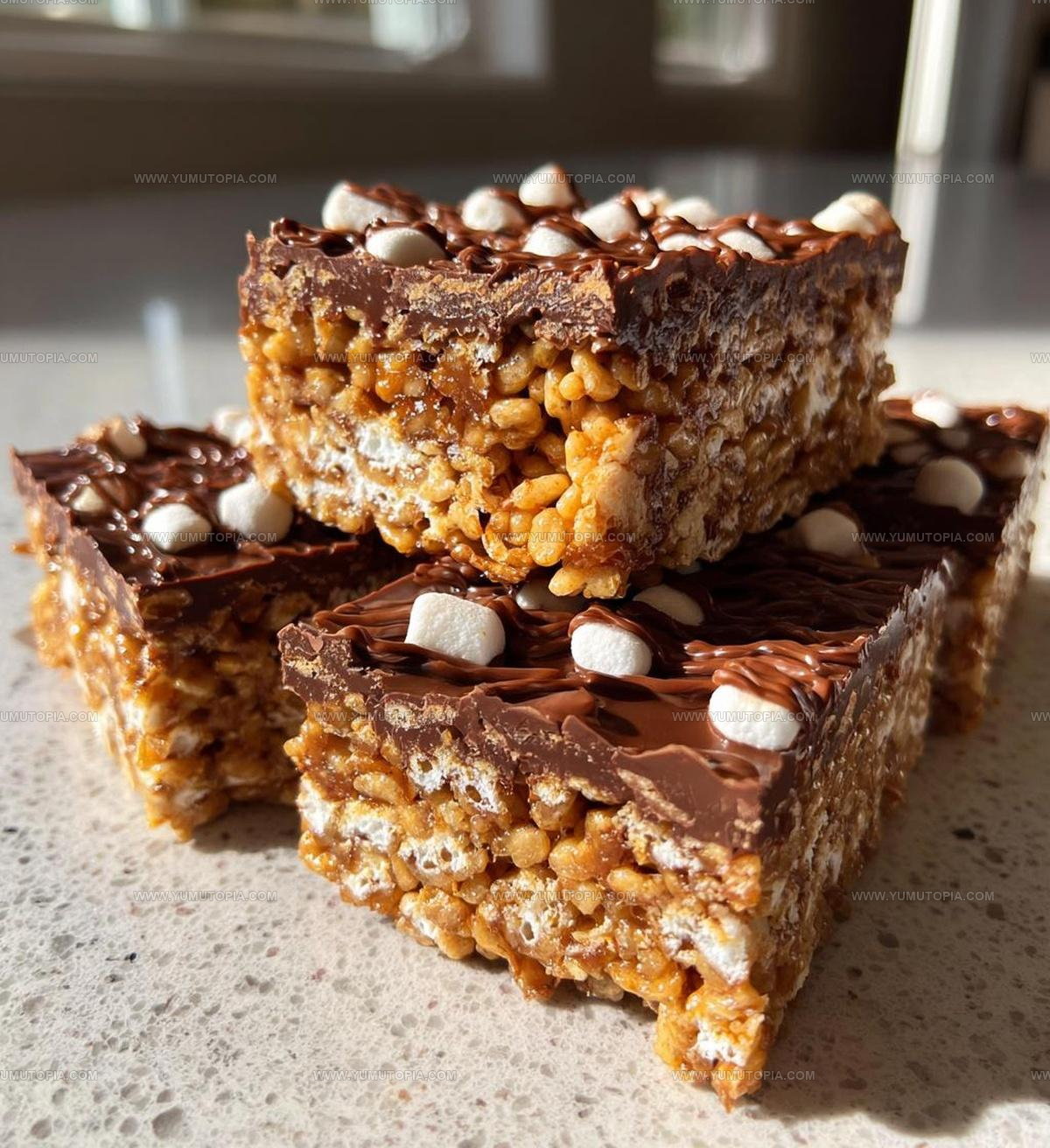 Easy Homemade Crunch Bars Recipe
