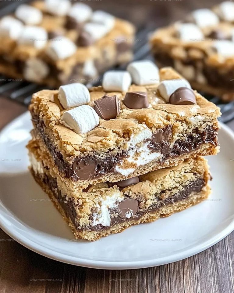 Smores Cookie Bars Recipe