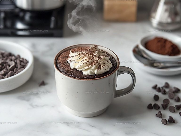 Microwave-Quick Chocolate Mug Cake Recipe