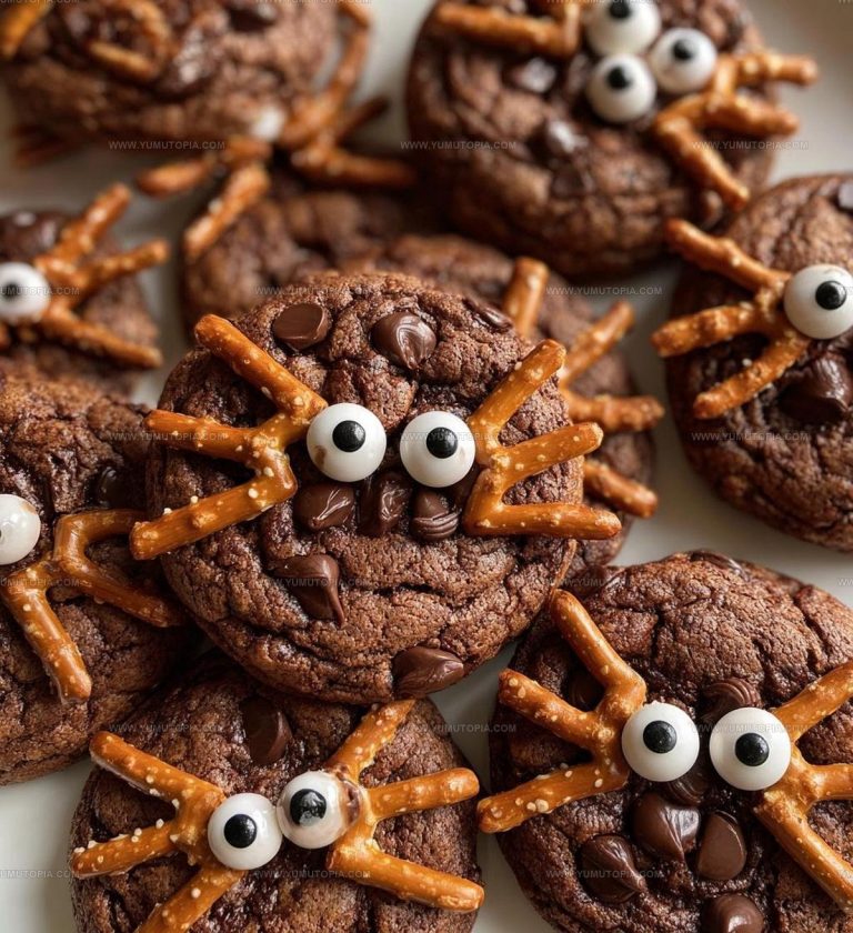 Chocolate Spider Cookies Recipe