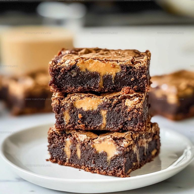 Classic Peanut Butter Brownies Recipe
