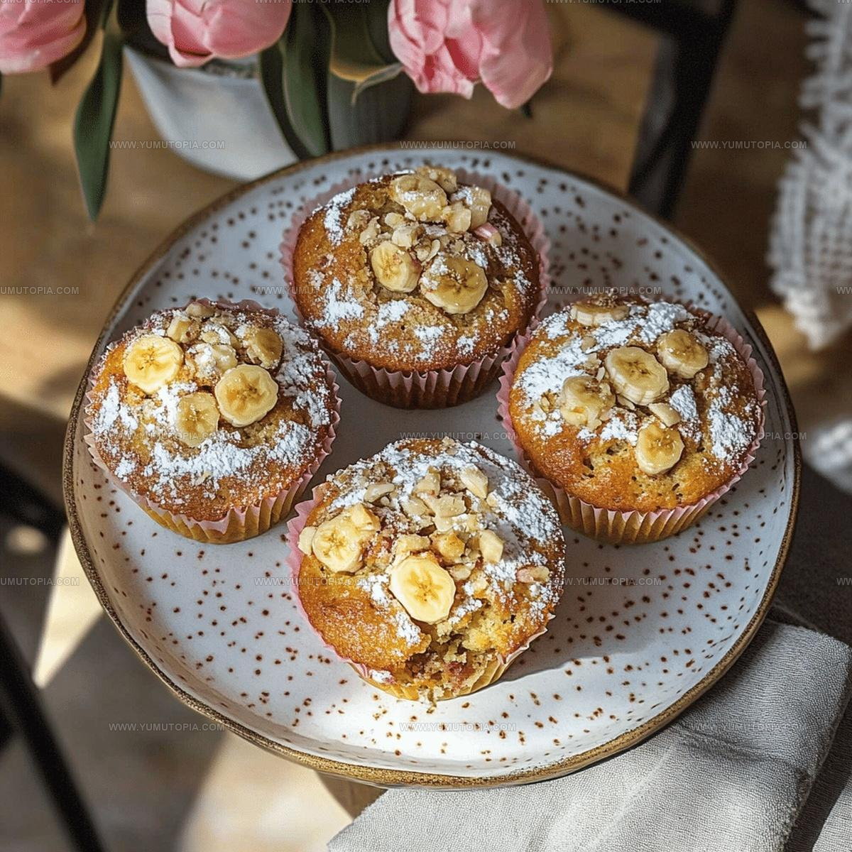 Banana Rhubarb Muffins Recipe