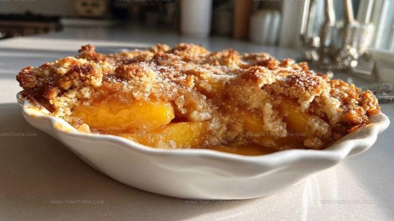 Golden Classic Peach Cobbler Recipe