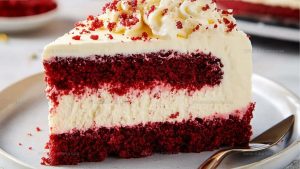Bakery-Style Red Velvet Cheesecake Recipe