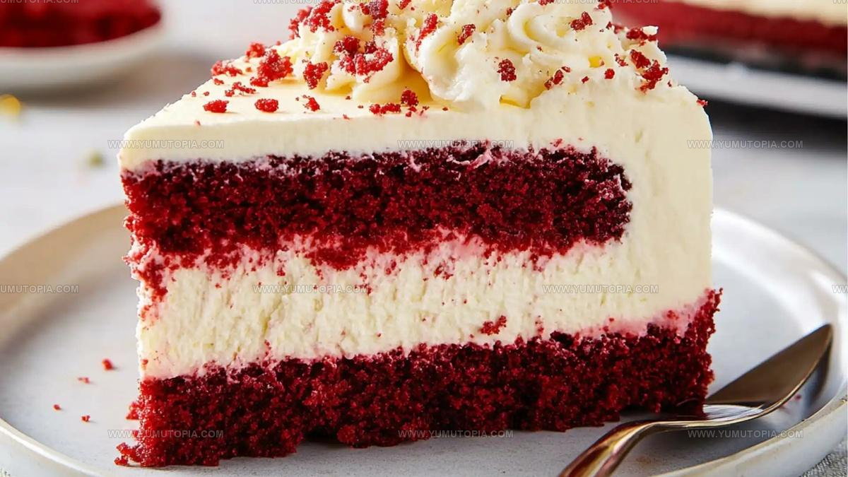 Bakery-Style Red Velvet Cheesecake Recipe