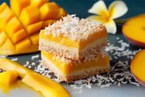 Mango Coconut Bars Recipe