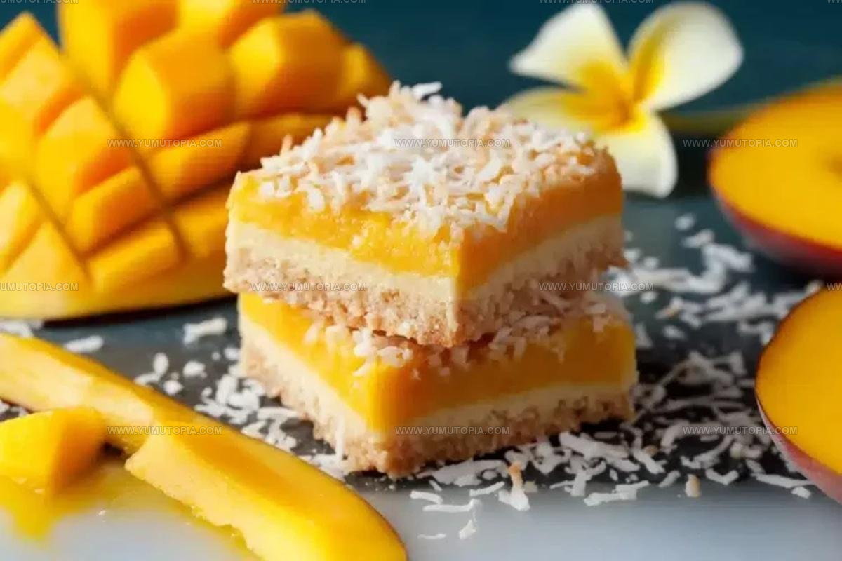 Mango Coconut Bars Recipe