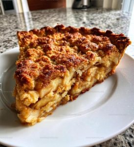 Homemade Dutch Apple Pie Recipe