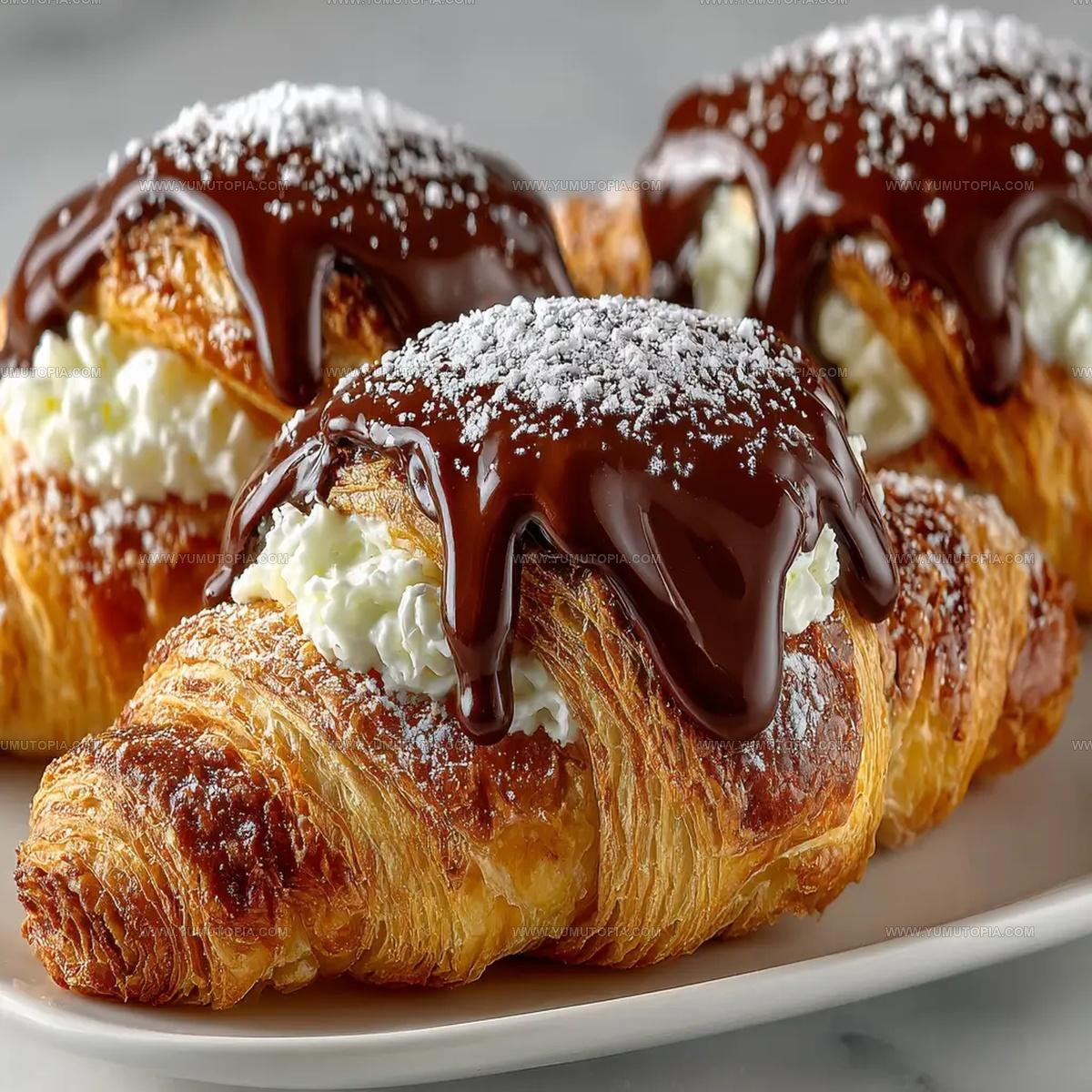 Decadent Boston Cream Pie Croissants Recipe