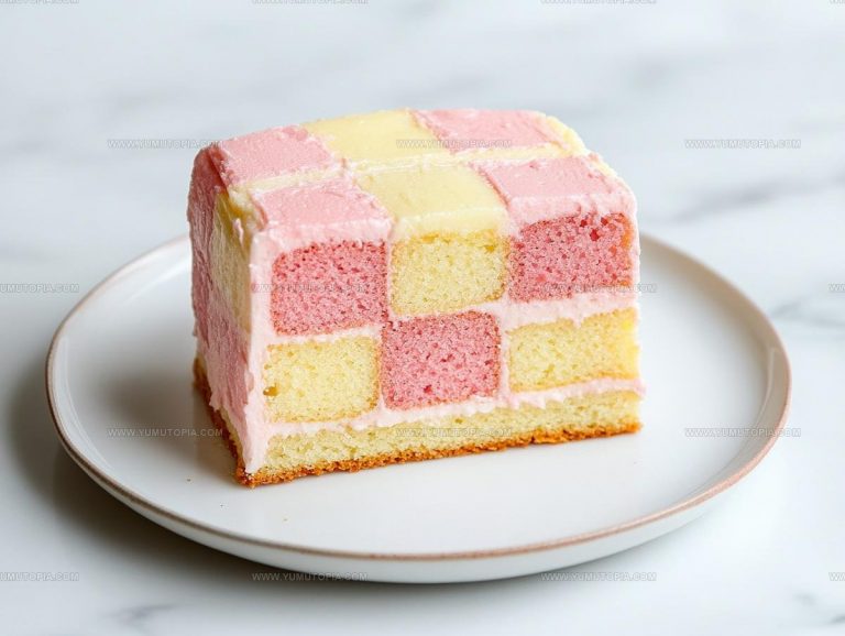 Elegant Battenberg Cake Recipe