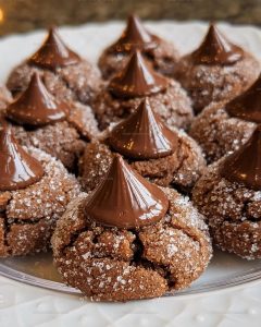Hershey Kiss Chocolate Cookies Recipe