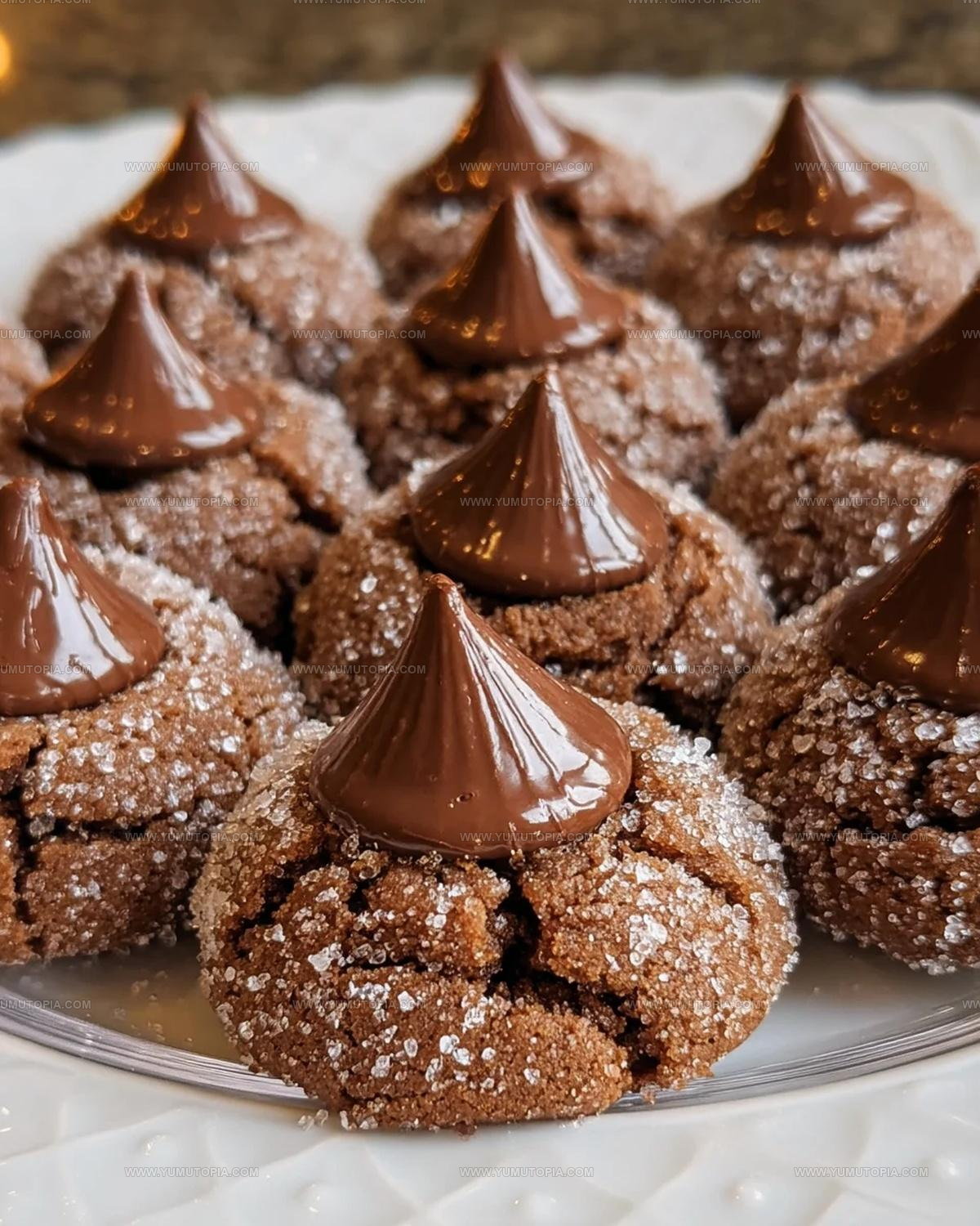 Hershey Kiss Chocolate Cookies Recipe