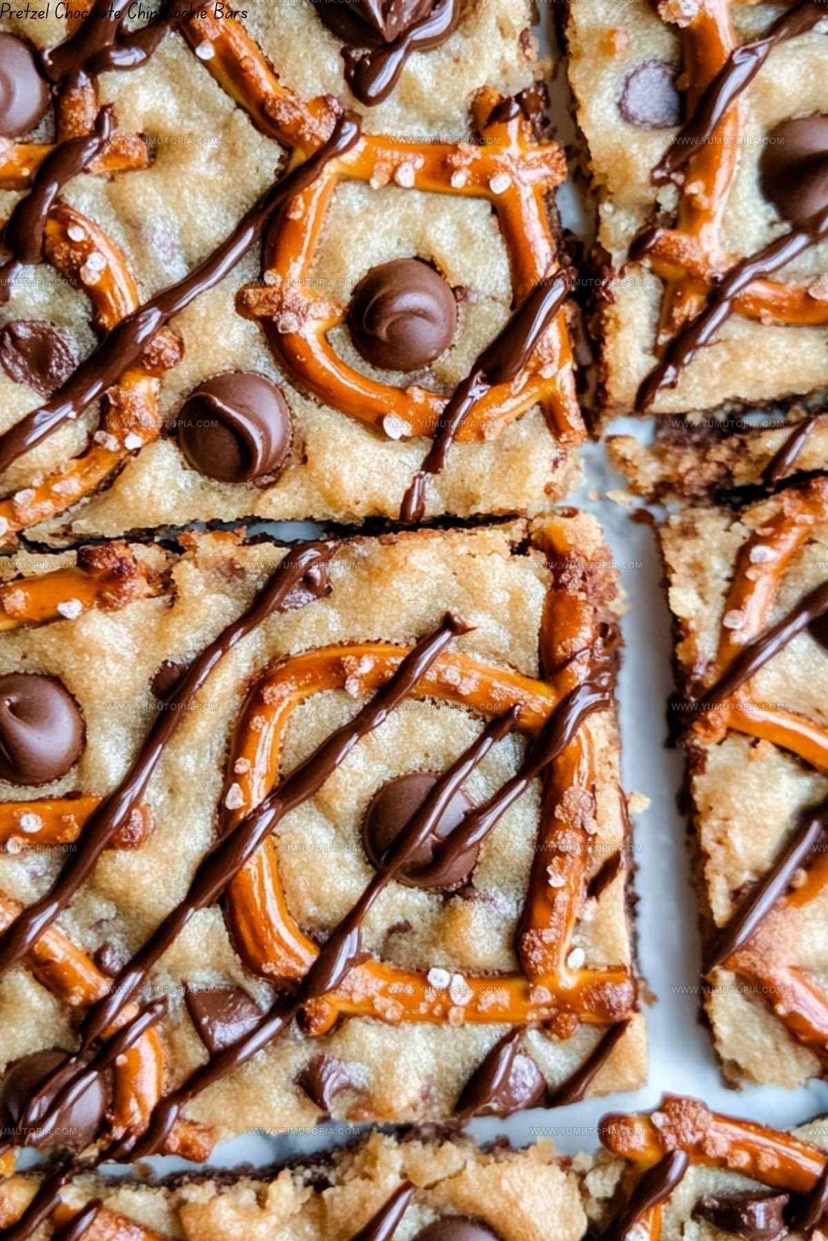 Pretzel Chocolate Chip Bars Recipe