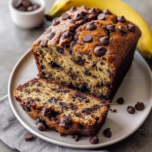 Classic Chocolate Chip Banana Bread Recipe