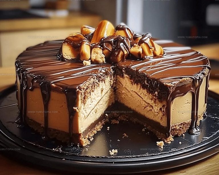 No Bake Salted Caramel Cheesecake Recipe