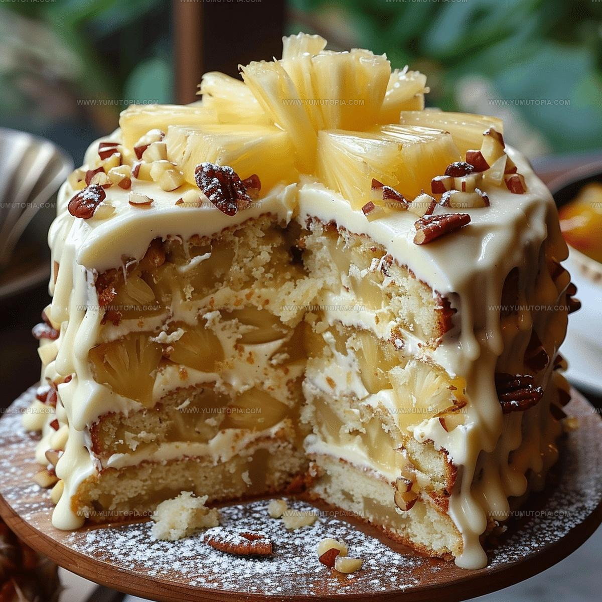 Simple Southern Pineapple Cake Recipe