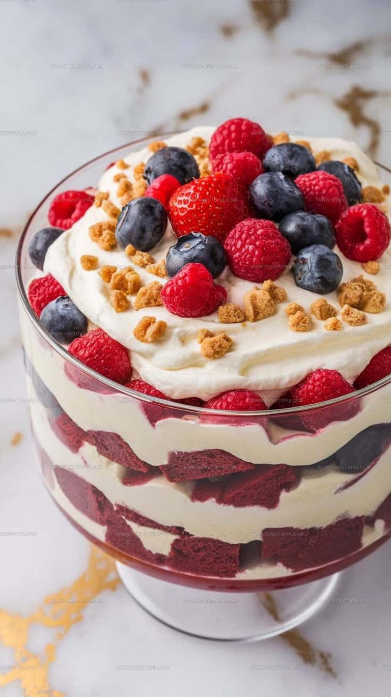 Red Velvet Berry Trifle Recipe