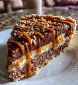 Chocolate Caramel Cream Pie Recipe