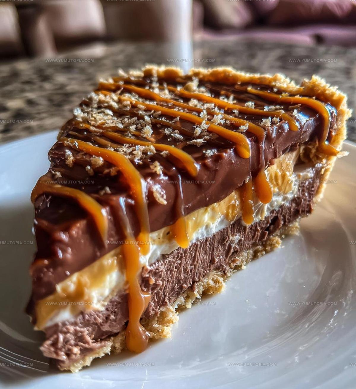 Chocolate Caramel Cream Pie Recipe