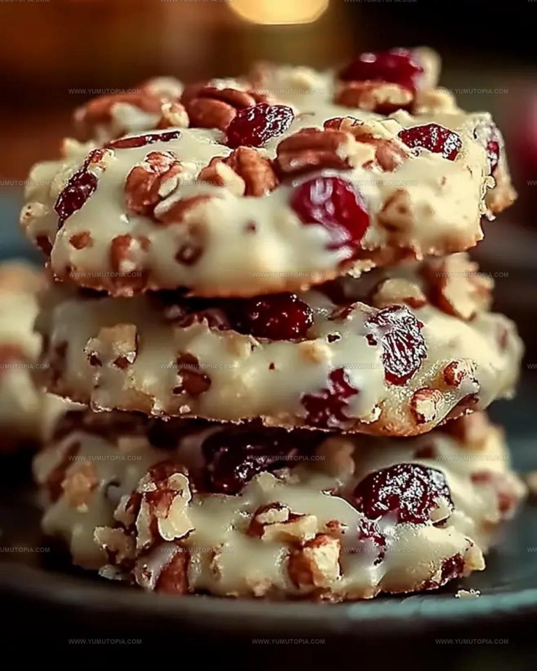 Cranberry Pecan Praline Cookies Recipe