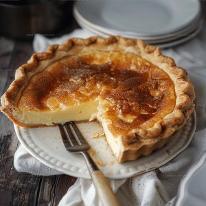 Creamy Custard Pie Recipe