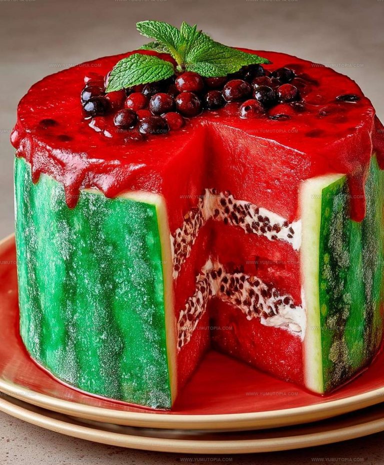 Watermelon Cake Recipe
